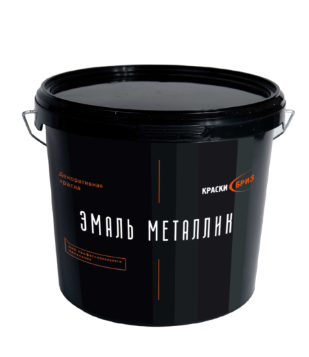Декоративная эмаль металлик